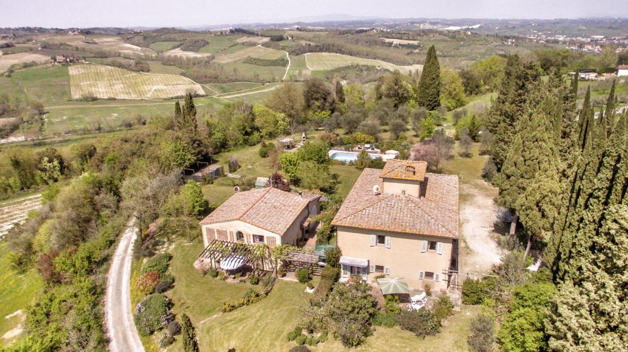 Appartamenti Villa La Fonte San Gimignano Buitenkant foto